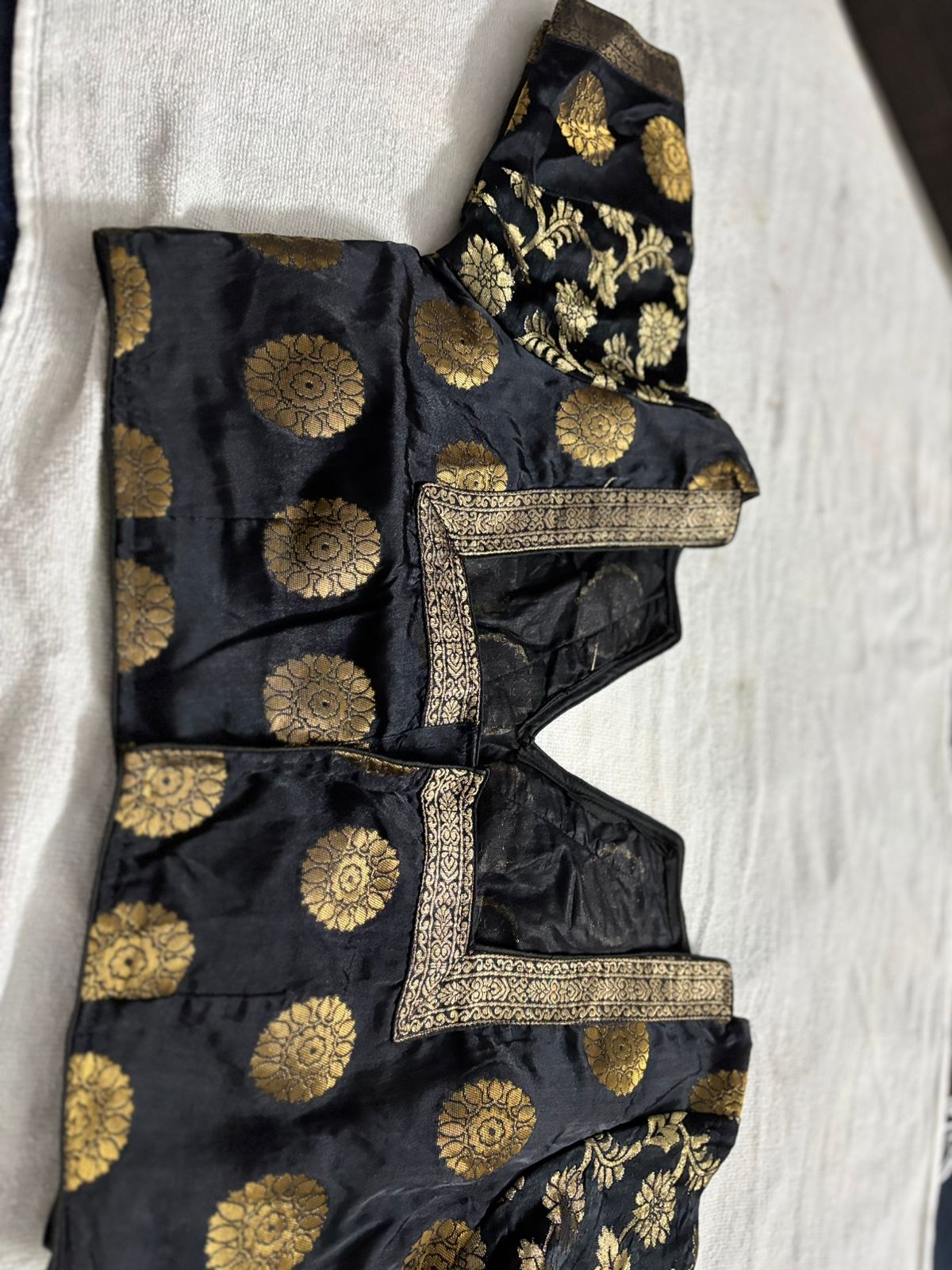 The Festive Dola Silk Blouse