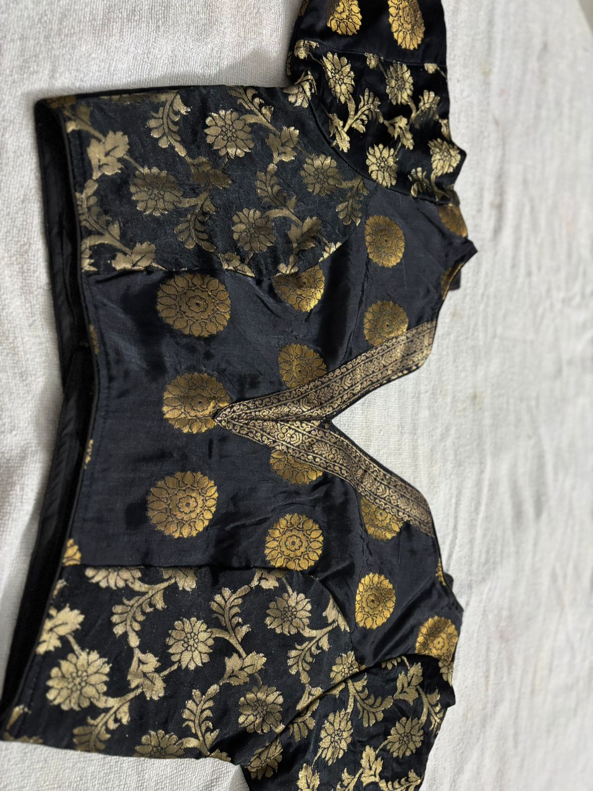 The Festive Dola Silk Blouse